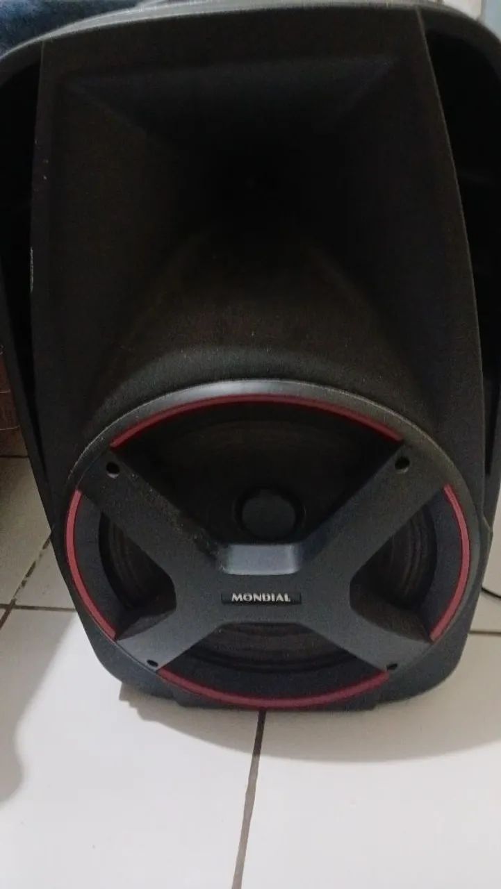 Caixa amplificada.