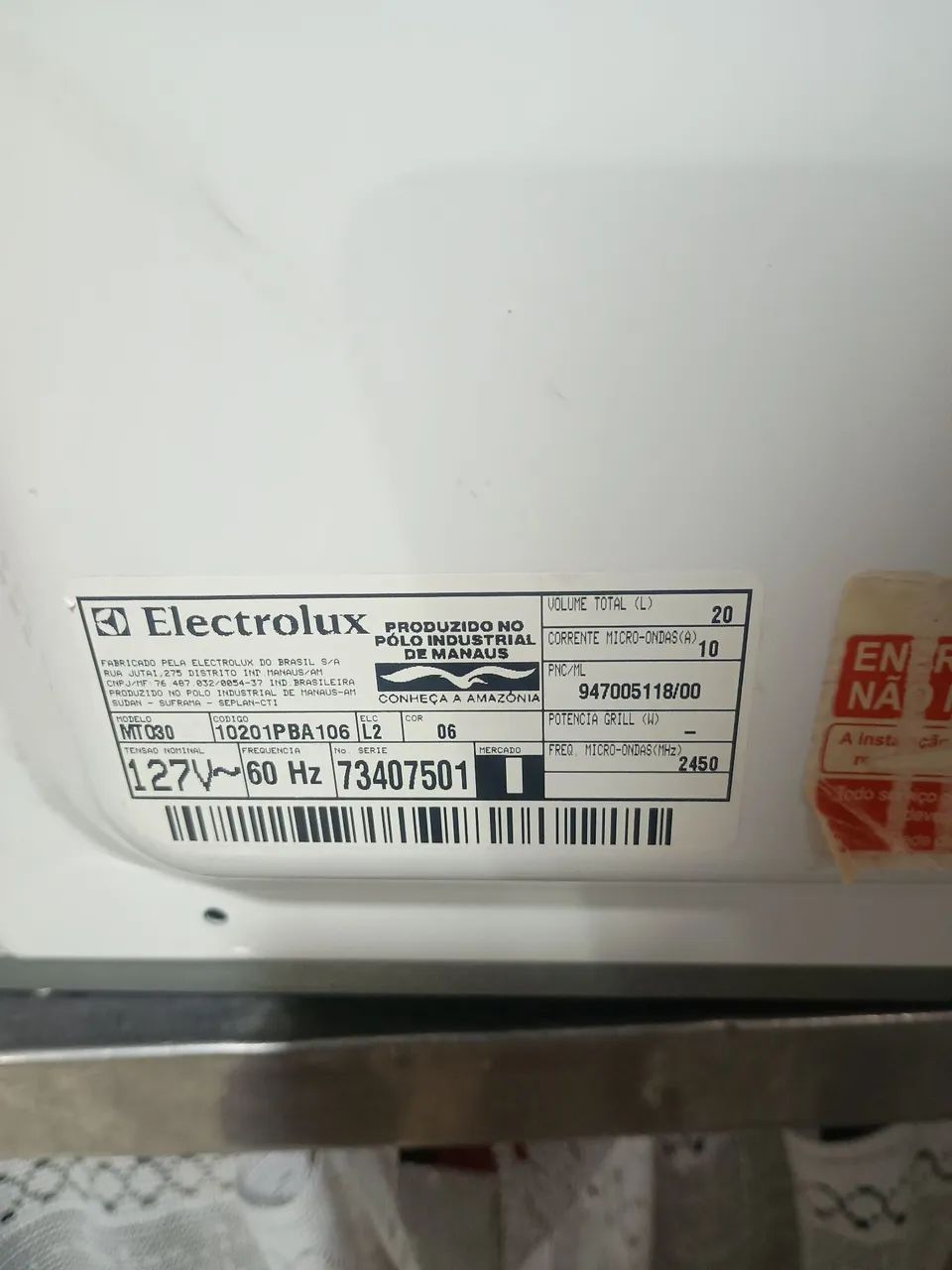 Vendo microondas Eletrolux  - Foto 5