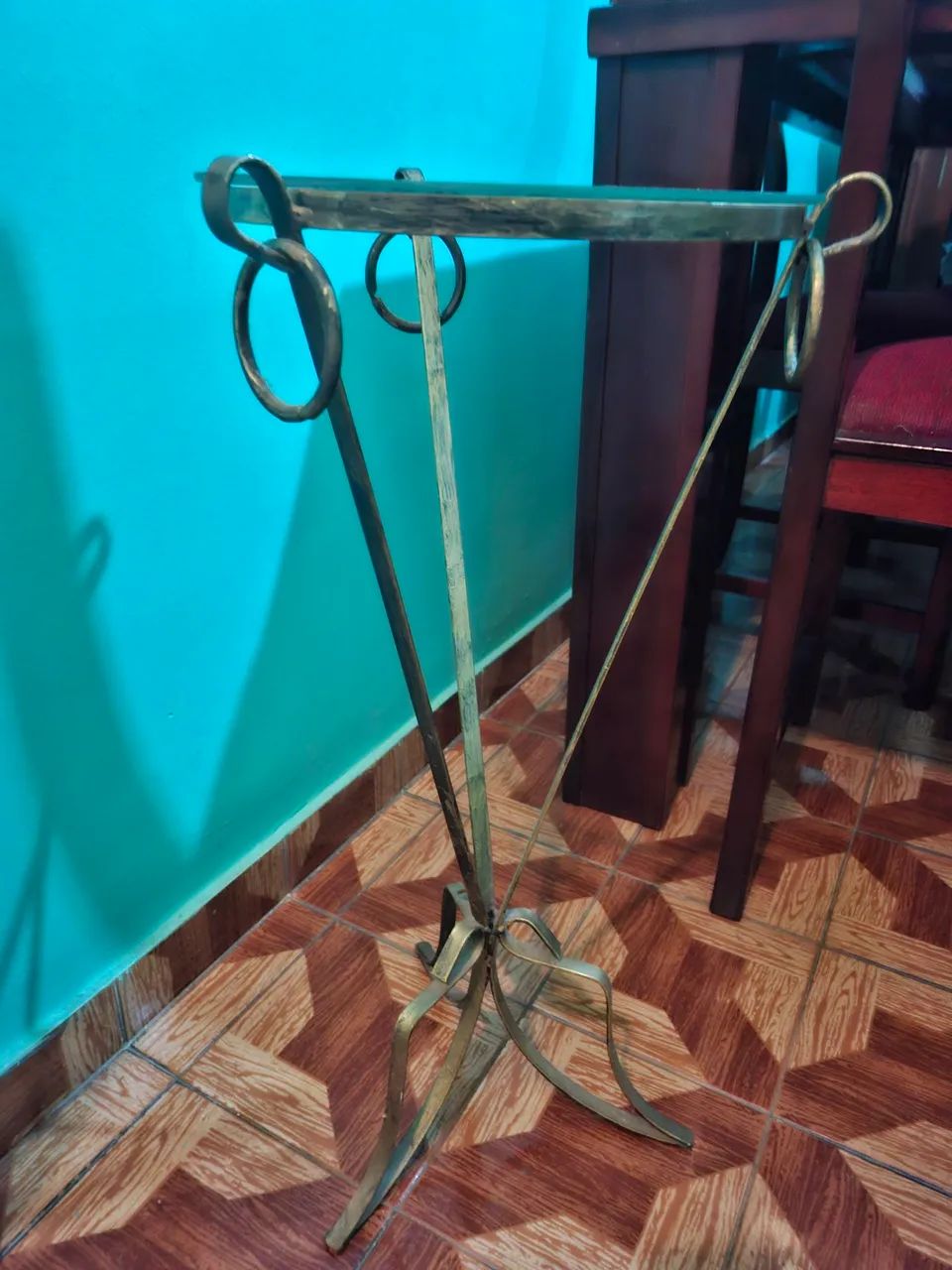 Vendo mesa de vidro - Foto 3