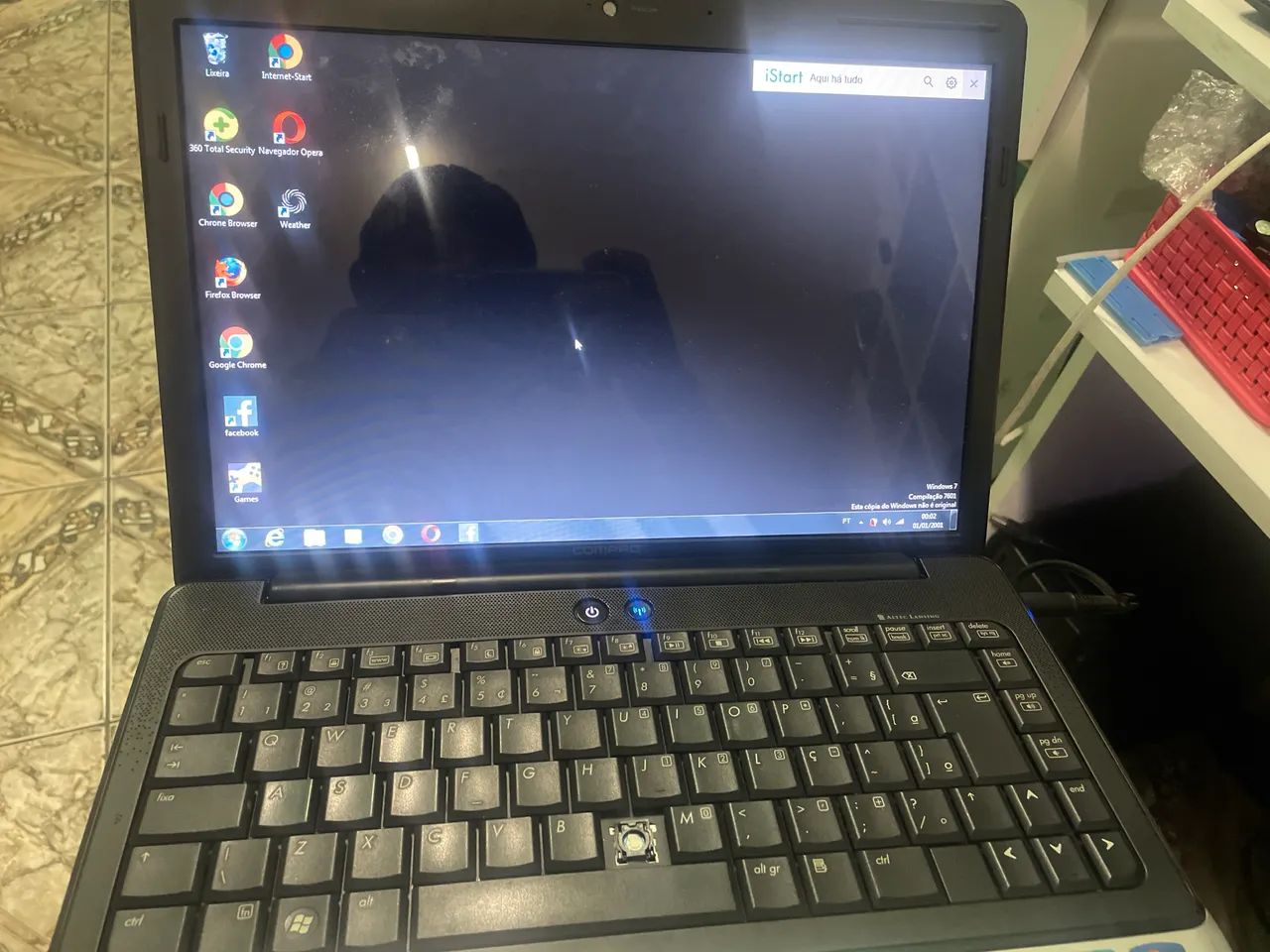 Notebook com Windows sete leia a descrição 