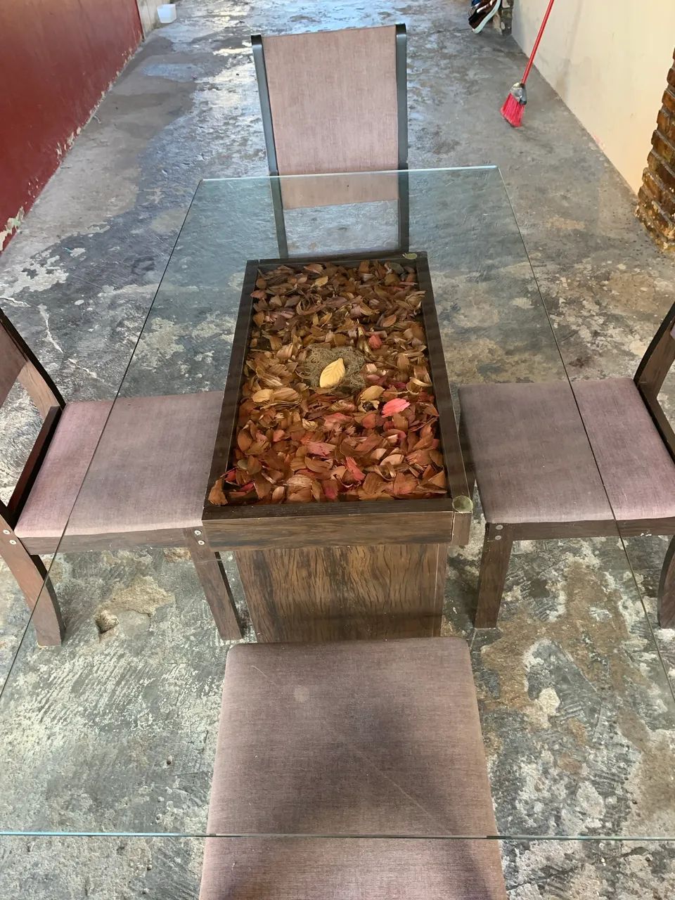 Mesa de vidro com Cadeiras - Foto 3