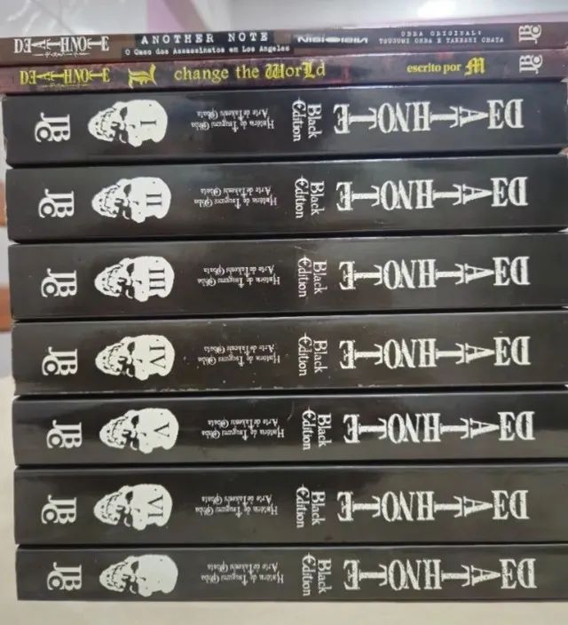Coleção Death Note Black Edition Original Completa + How to Read