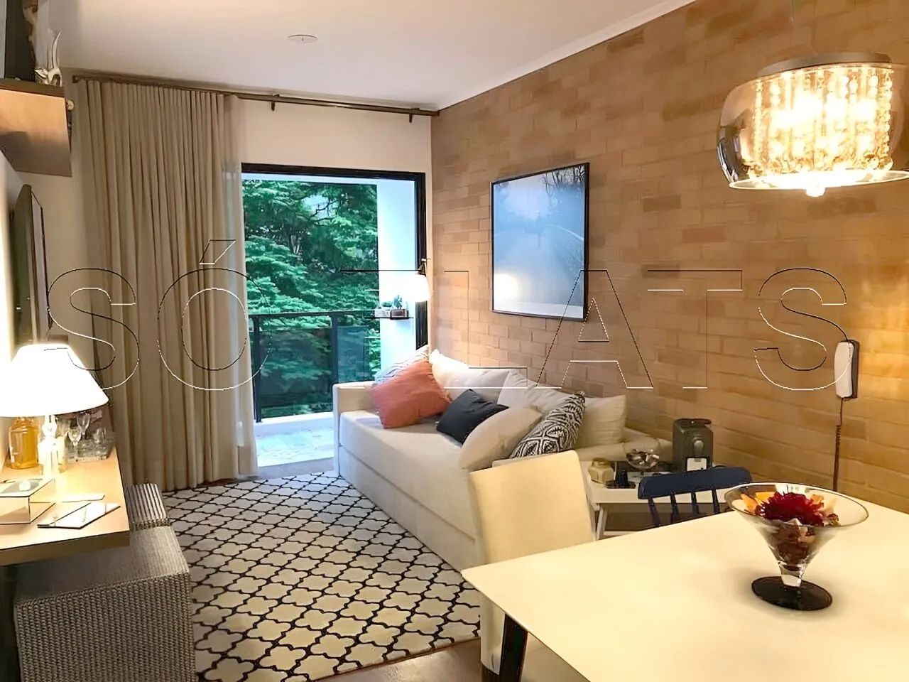 Flat Saint Peter disponível para venda com 42m², 1 dormitório e 1 vaga