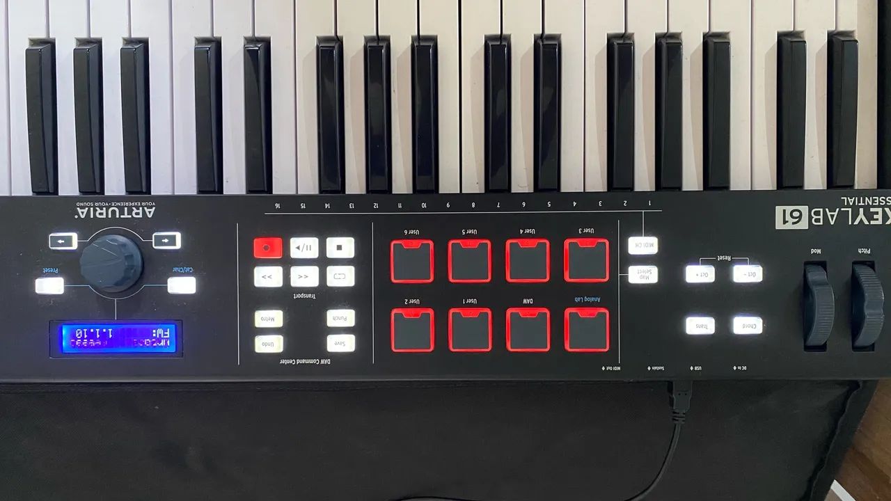 Controlador keylab 61 - Foto 5