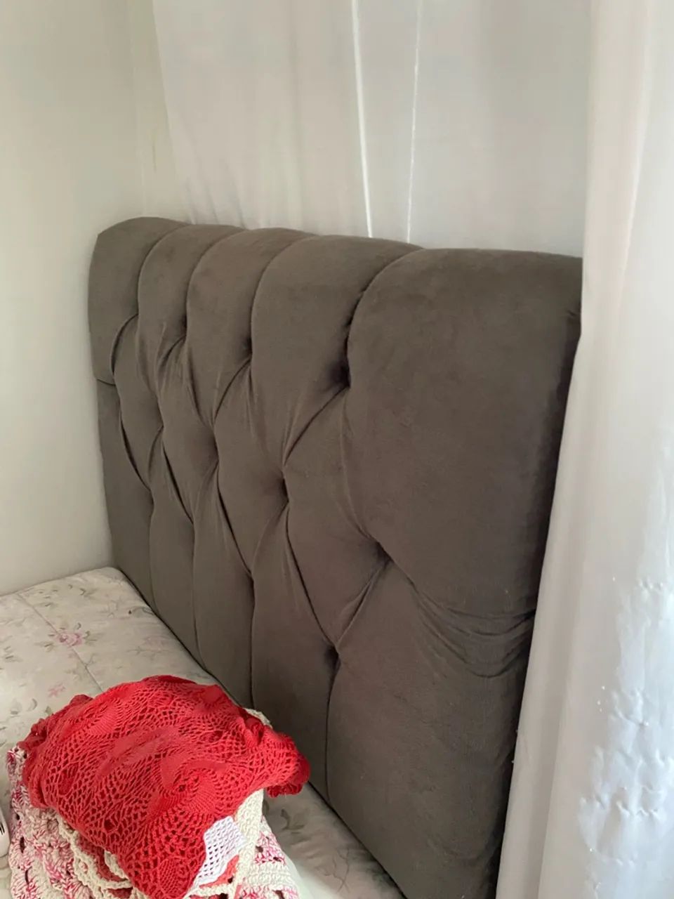 Cama de solteiro box  cabiceira junto - Foto 2
