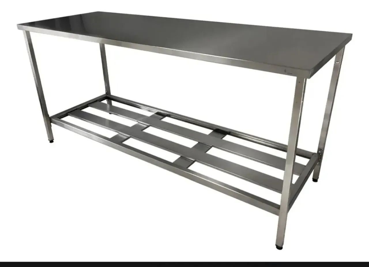 MESA DE COZINHA INOX