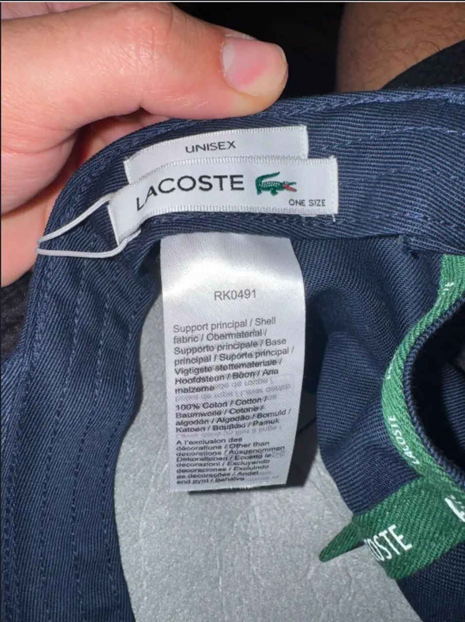 Boné Lacoste Original - Foto 4