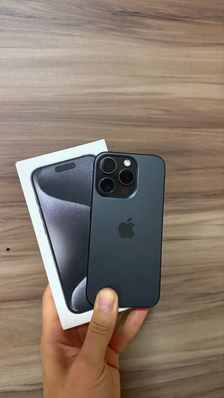 iPhone 15 Pro 128gb completo até 18x 