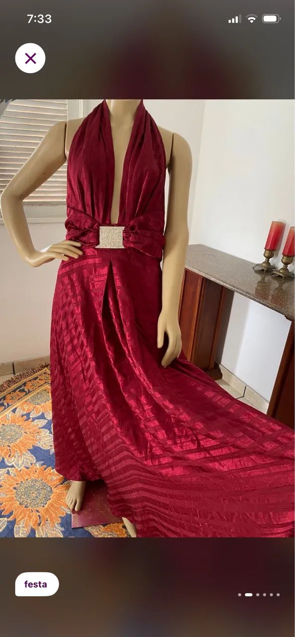 Vestido de festa 