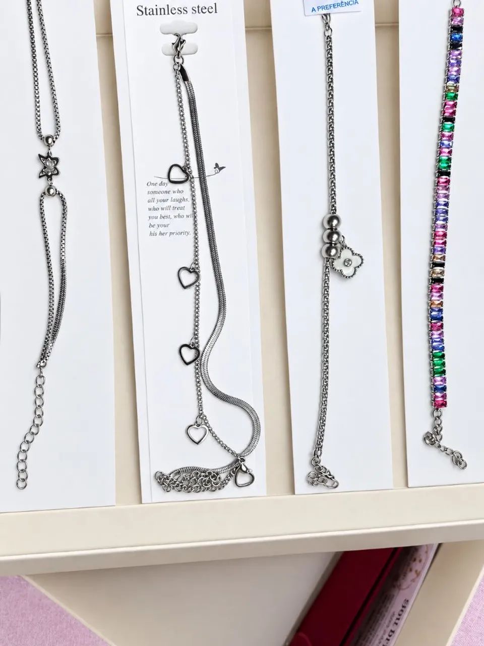 Pulseiras de aço 