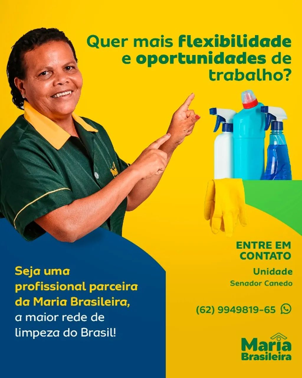 ATENÇÃO PROFISSIONAL DE LIMPEZA
