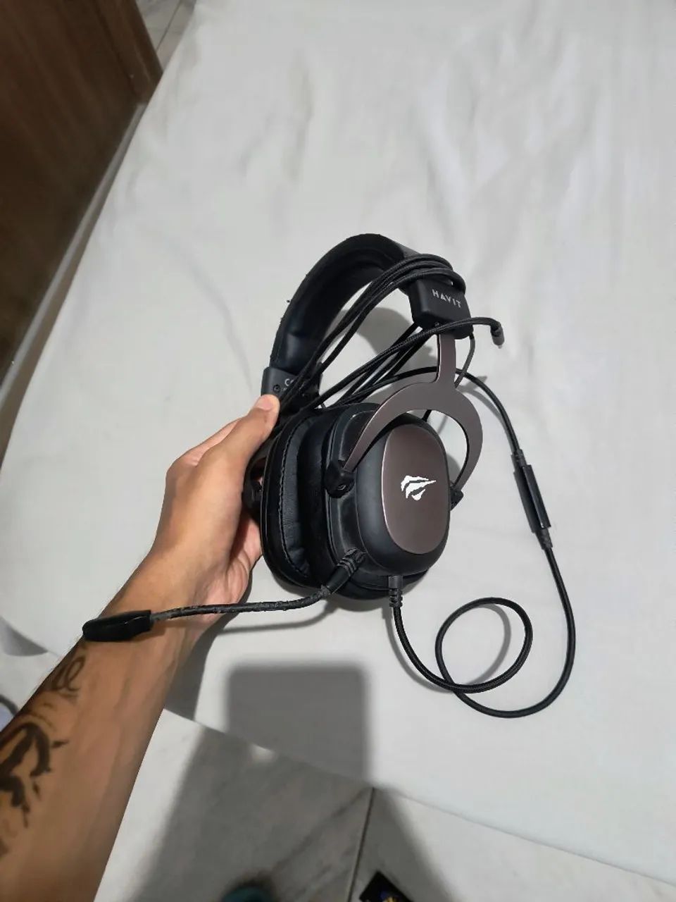 Headset Gamer com Microfone Havit H2002d - Foto 3