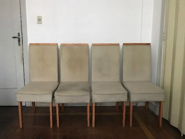 Kit 4 Cadeiras de Jantar