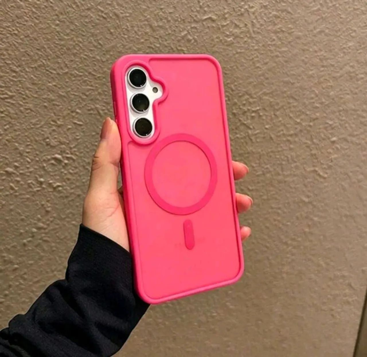 Capa Premium Fosca para Galaxy A55 Pink - Foto 2