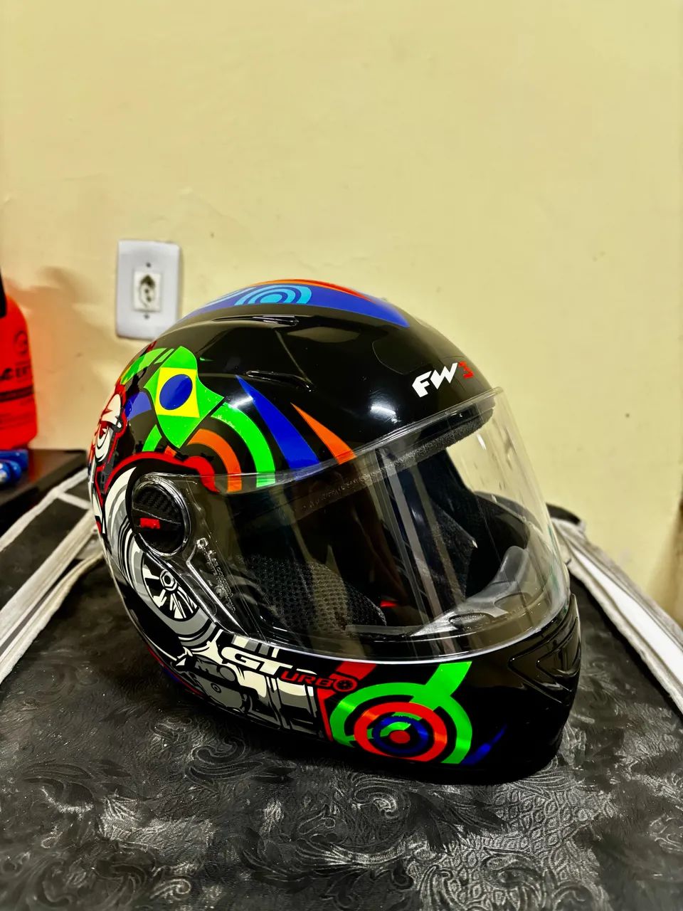 Capacete FW3 GT Turbo Tam 58