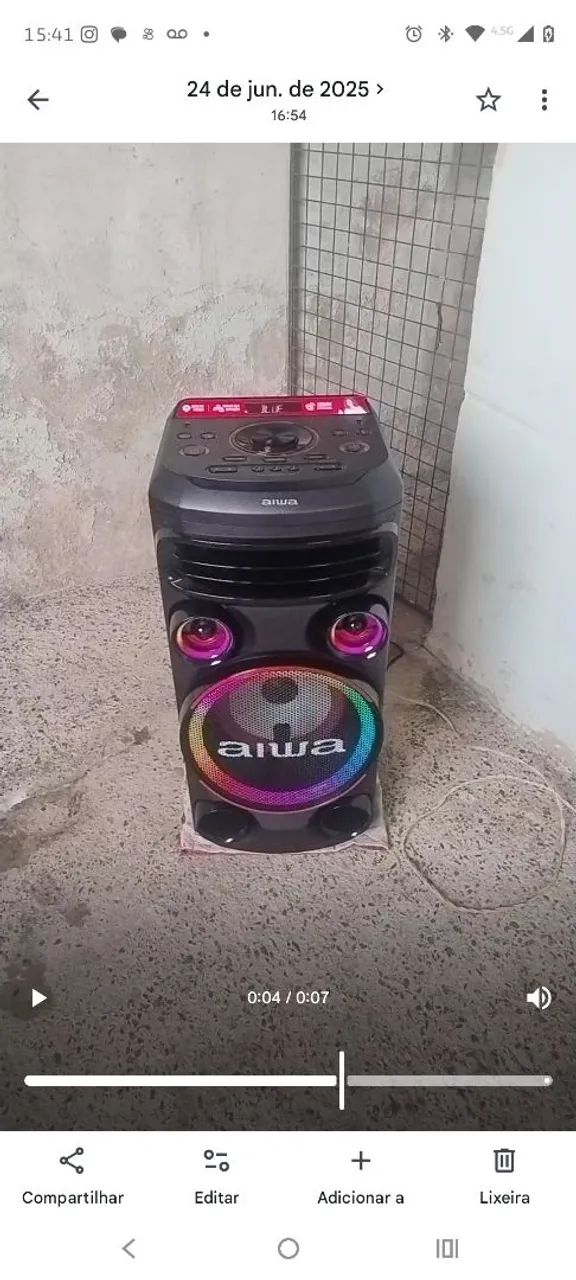 Caixa Aiwa  - Foto 2