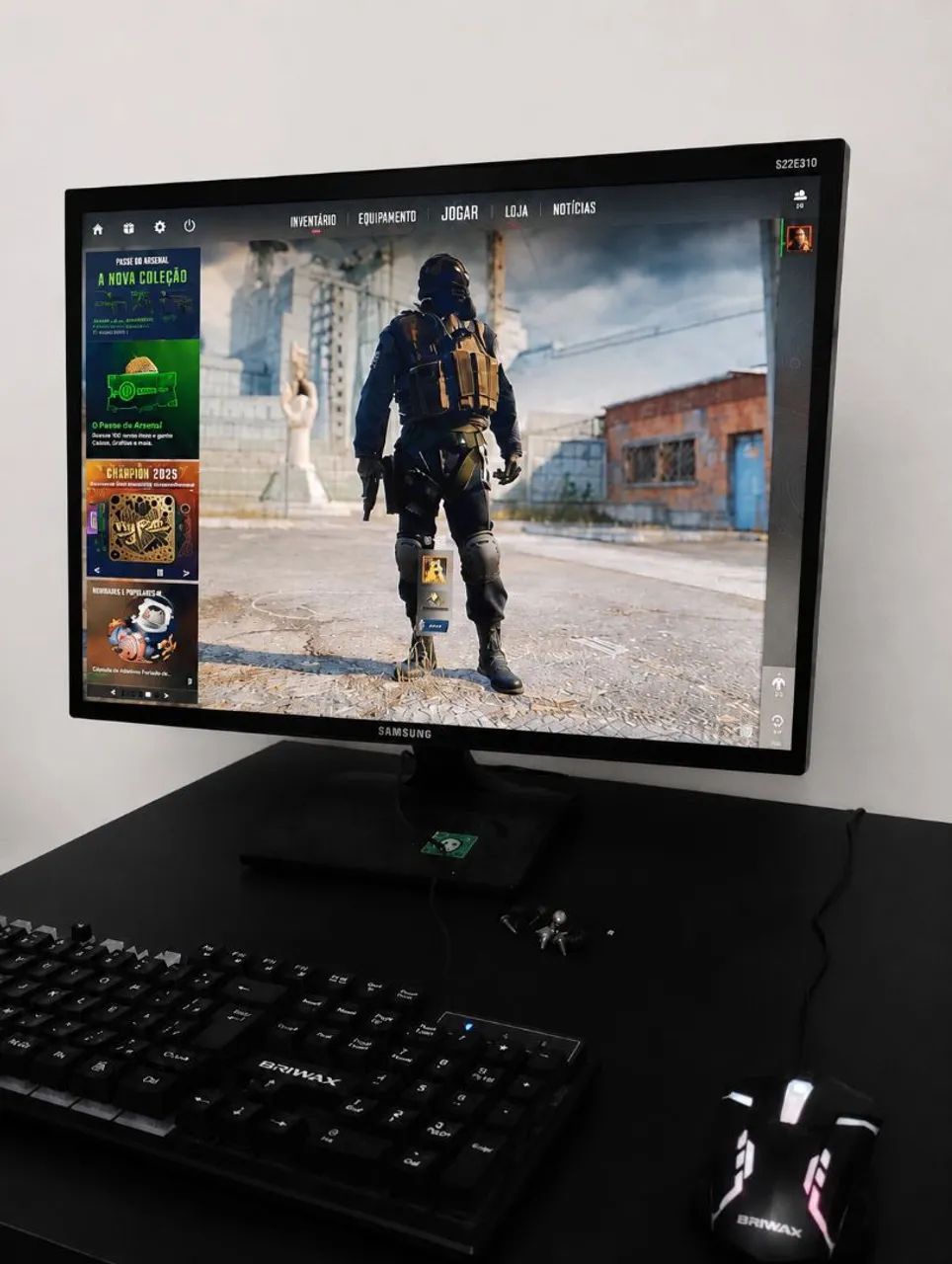 Pc gamer completo pra vender logo 