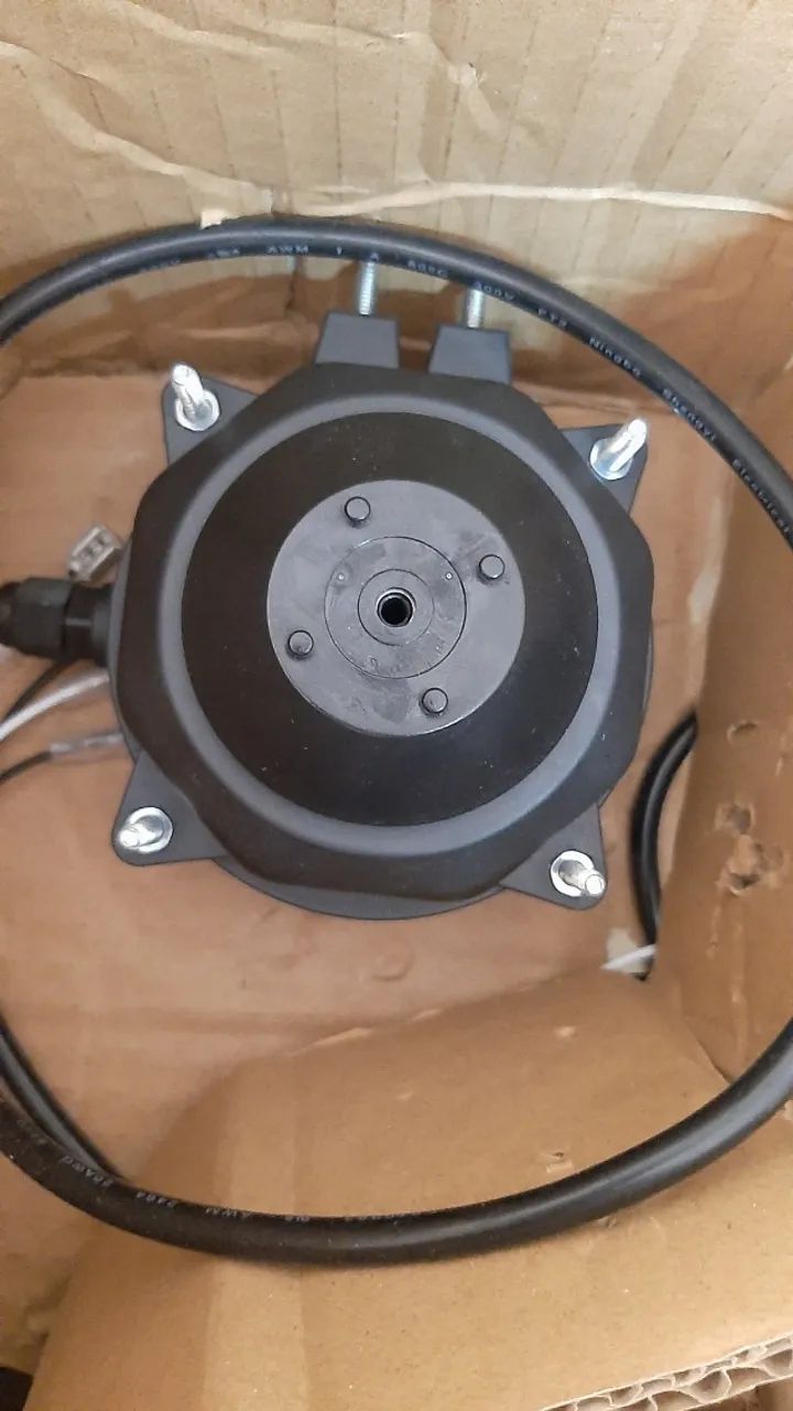 MICRO MOTOR VENTILADOR ELGIN EC-08B 1-40 BIVOLT COM HÉLICE E SUPORTE - Foto 4