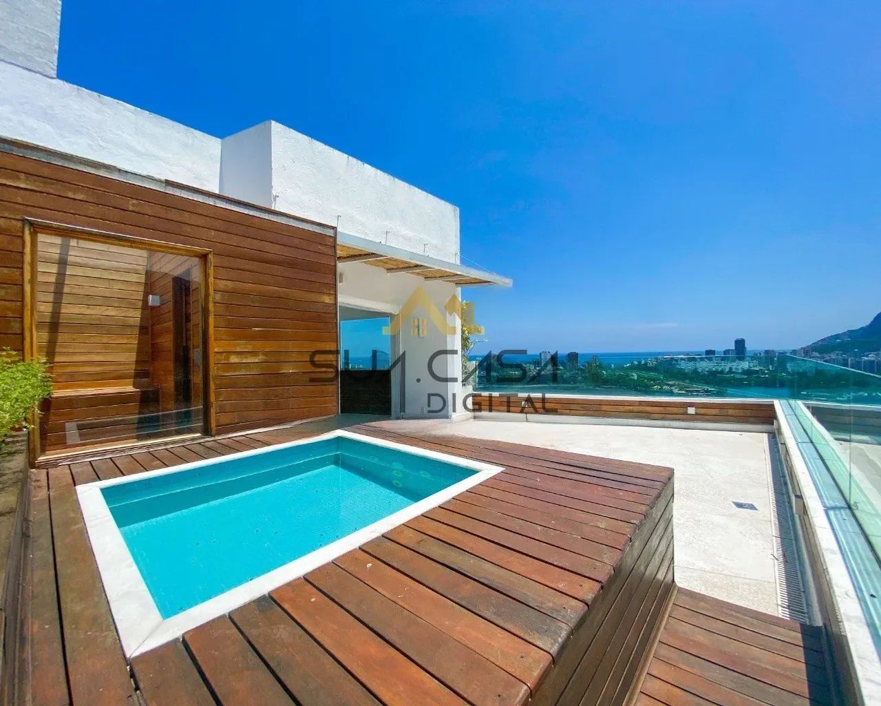 A Cobertura Mais Exclusiva da Lagoa | 315m², Vista 360°, Piscina e 3 Suítes. REF: IPCB4752