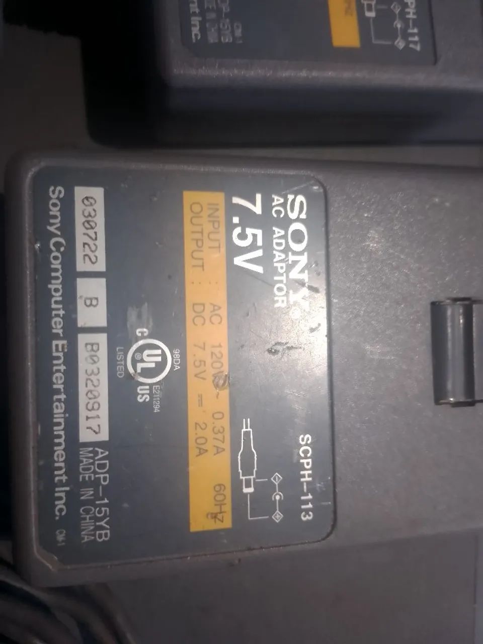 Fonte Original Sony PS One SCPH-113 - Rara, Testada e Funcionando. - Foto 4