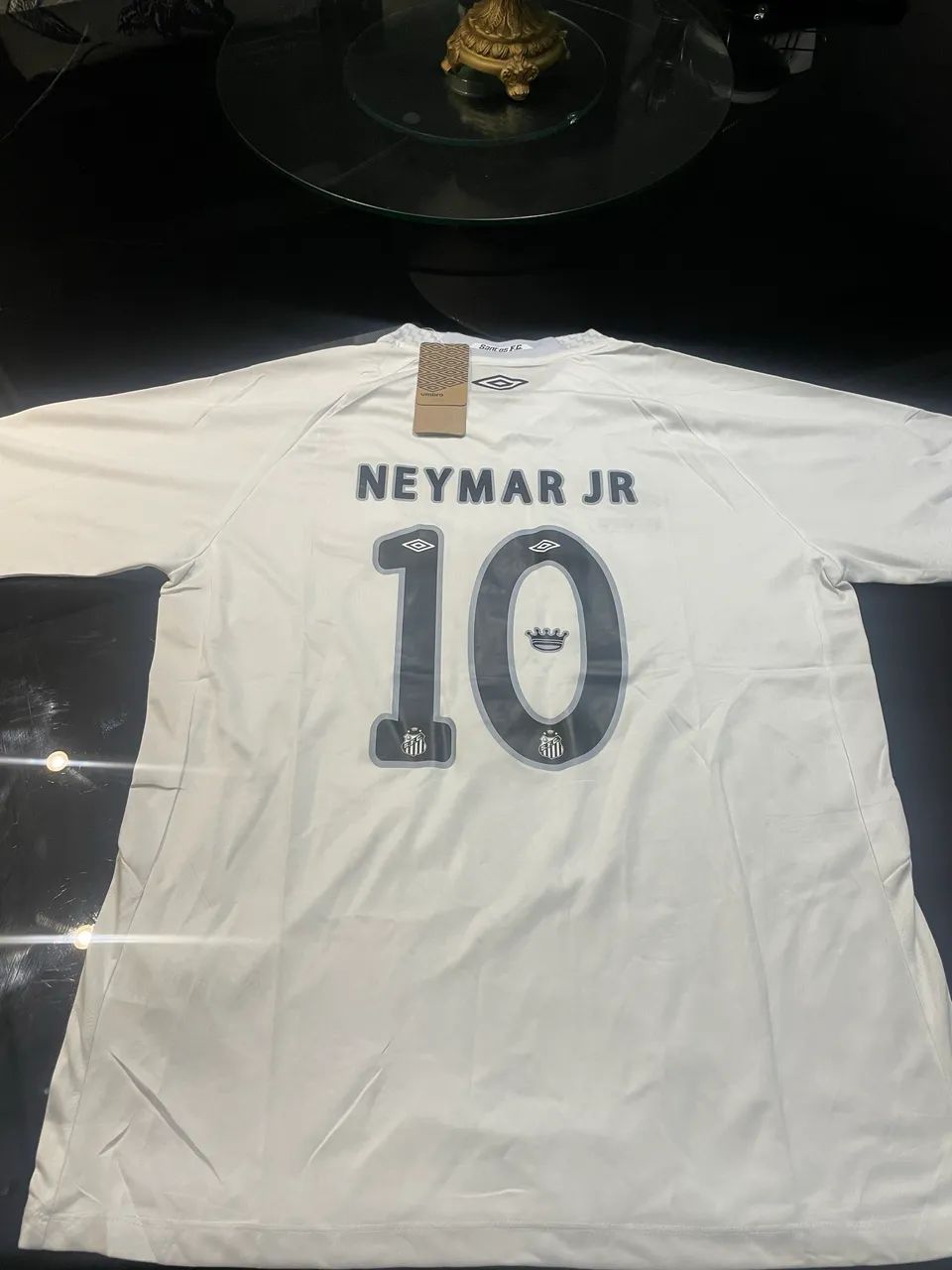 CAMISA SANTOS AUTOGRAFADA NEYMAR JR - Foto 2