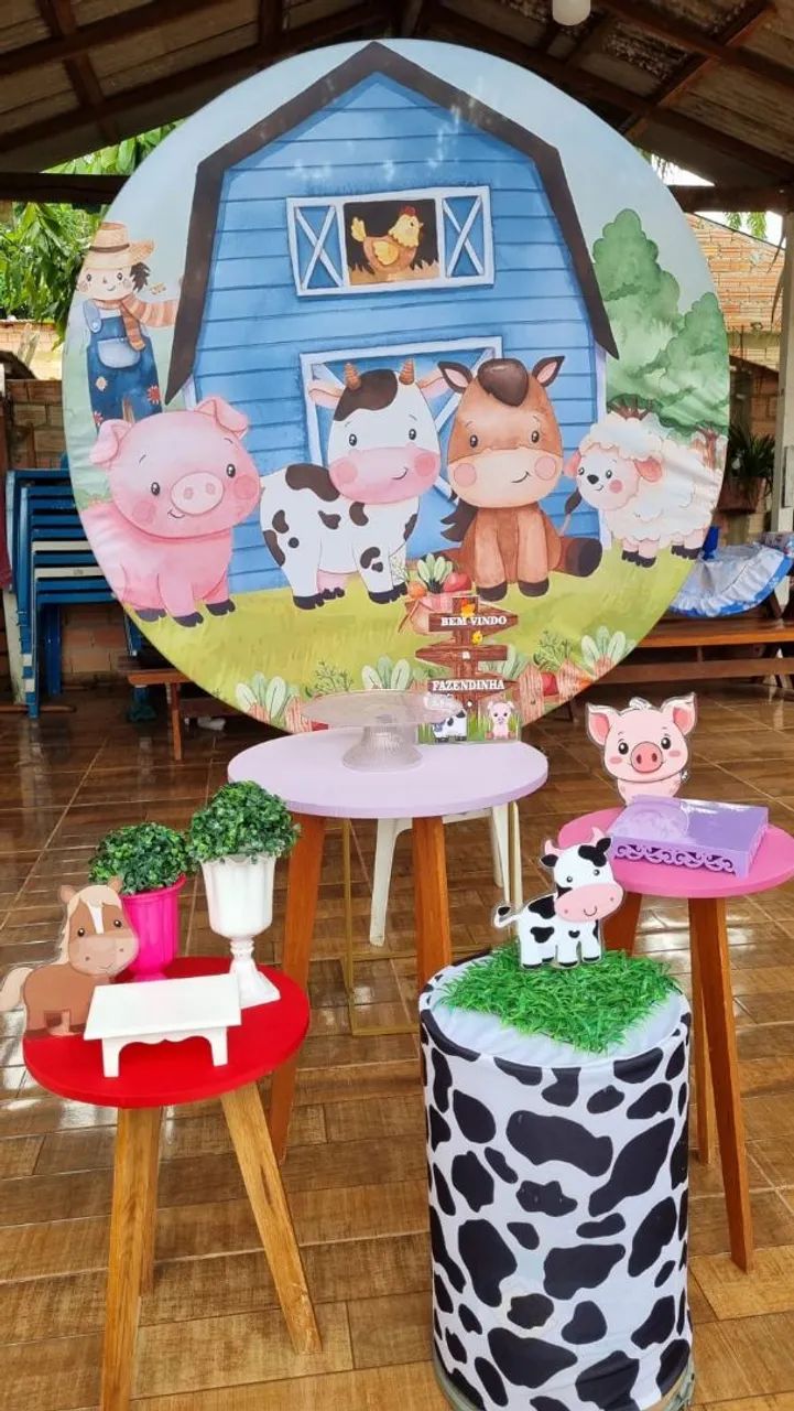 Kit de decoração aluguel 
