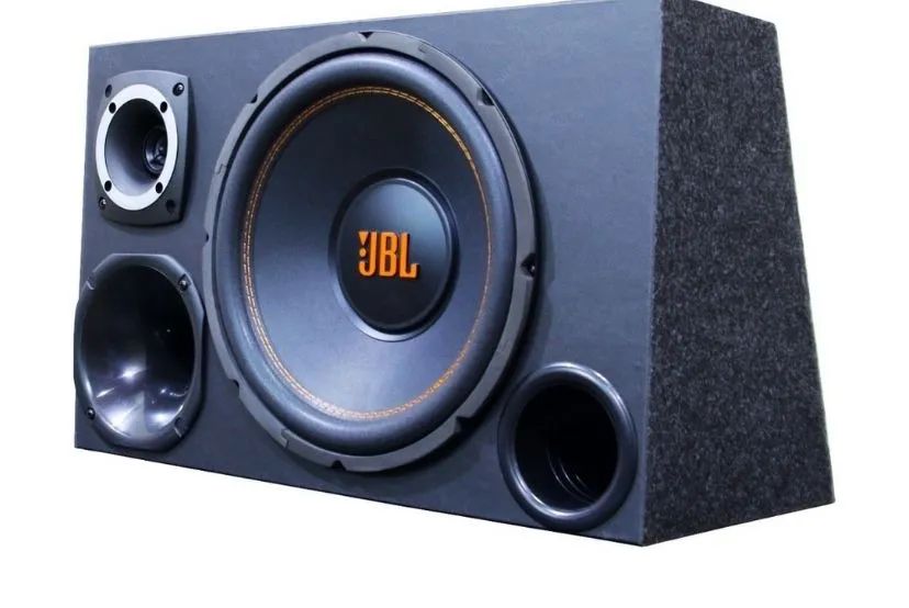 Caixa Trio JBL Completa - Montada com Módulo