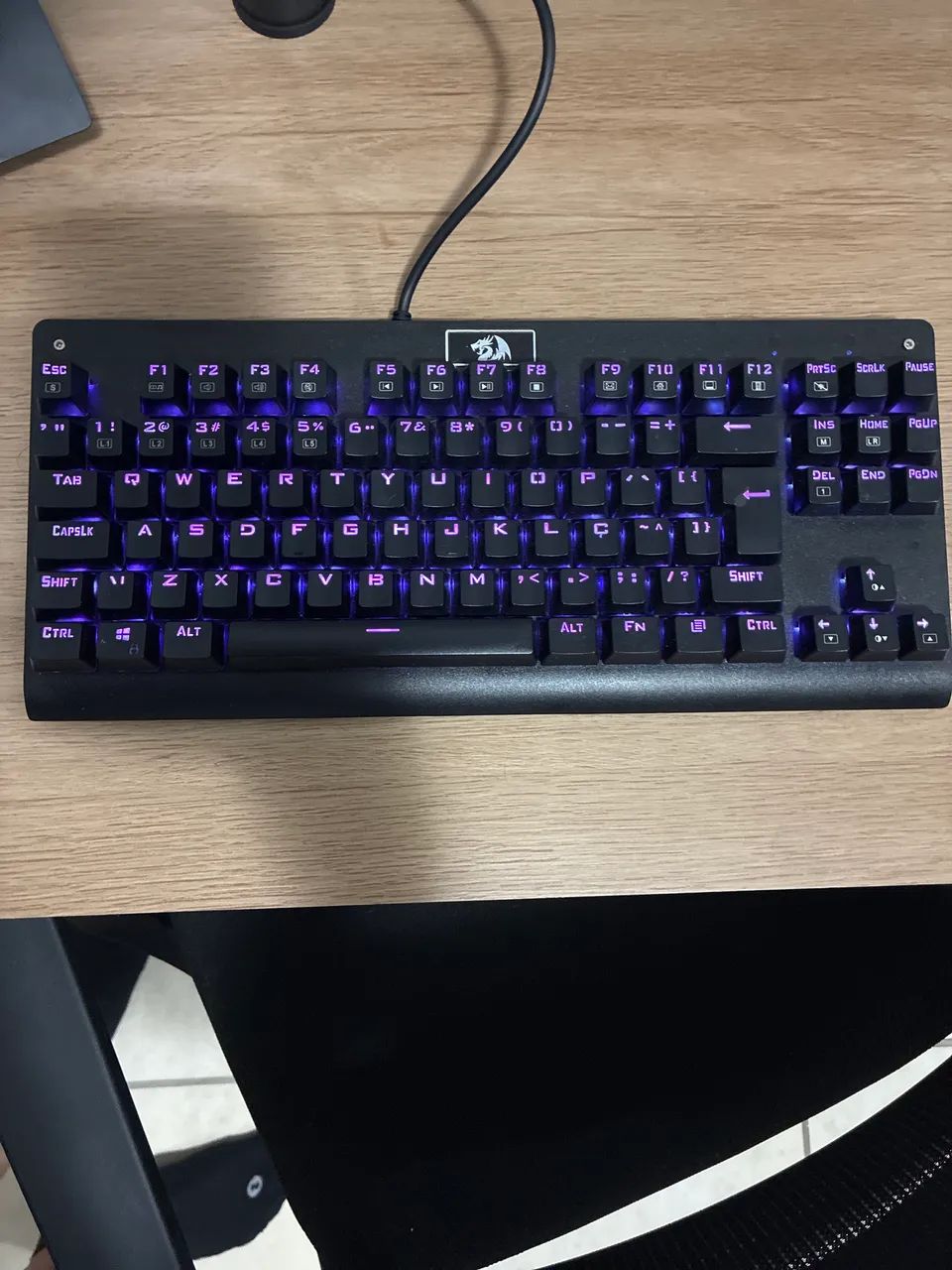 Teclado Gamer Mecânico - Redragon Dark Avenger