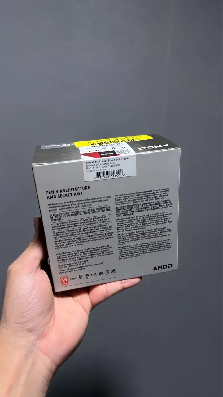 Processador ryzen 5 5600GT- LACRADO - Foto 2