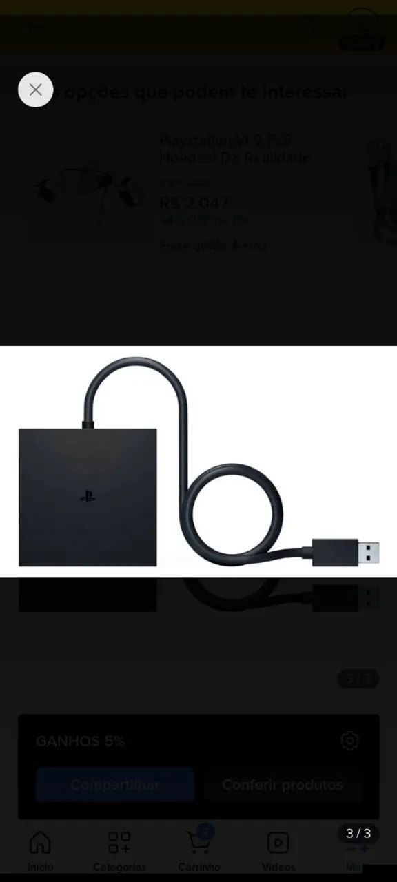 adaptador playstation vr2 para pc - Foto 2