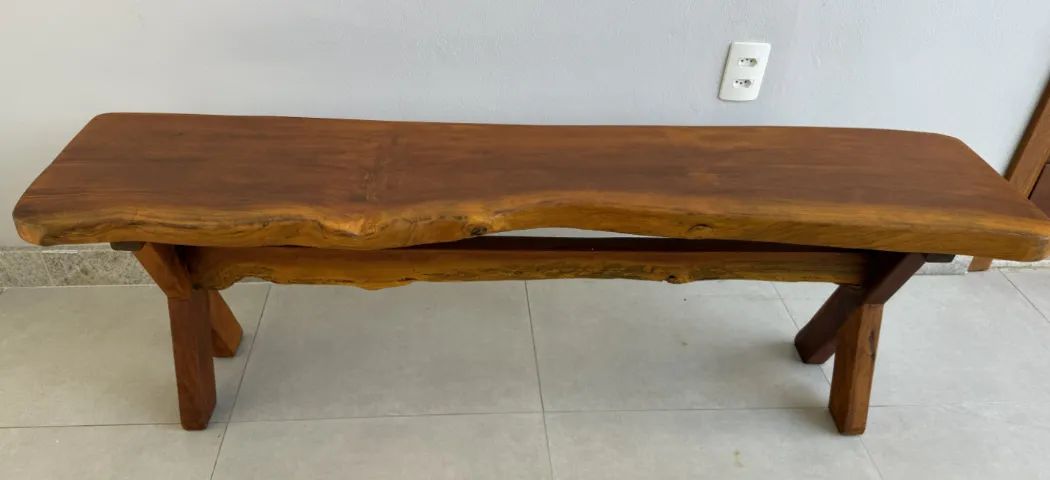Mesa Rústica de Madeira de jaca - Foto 2
