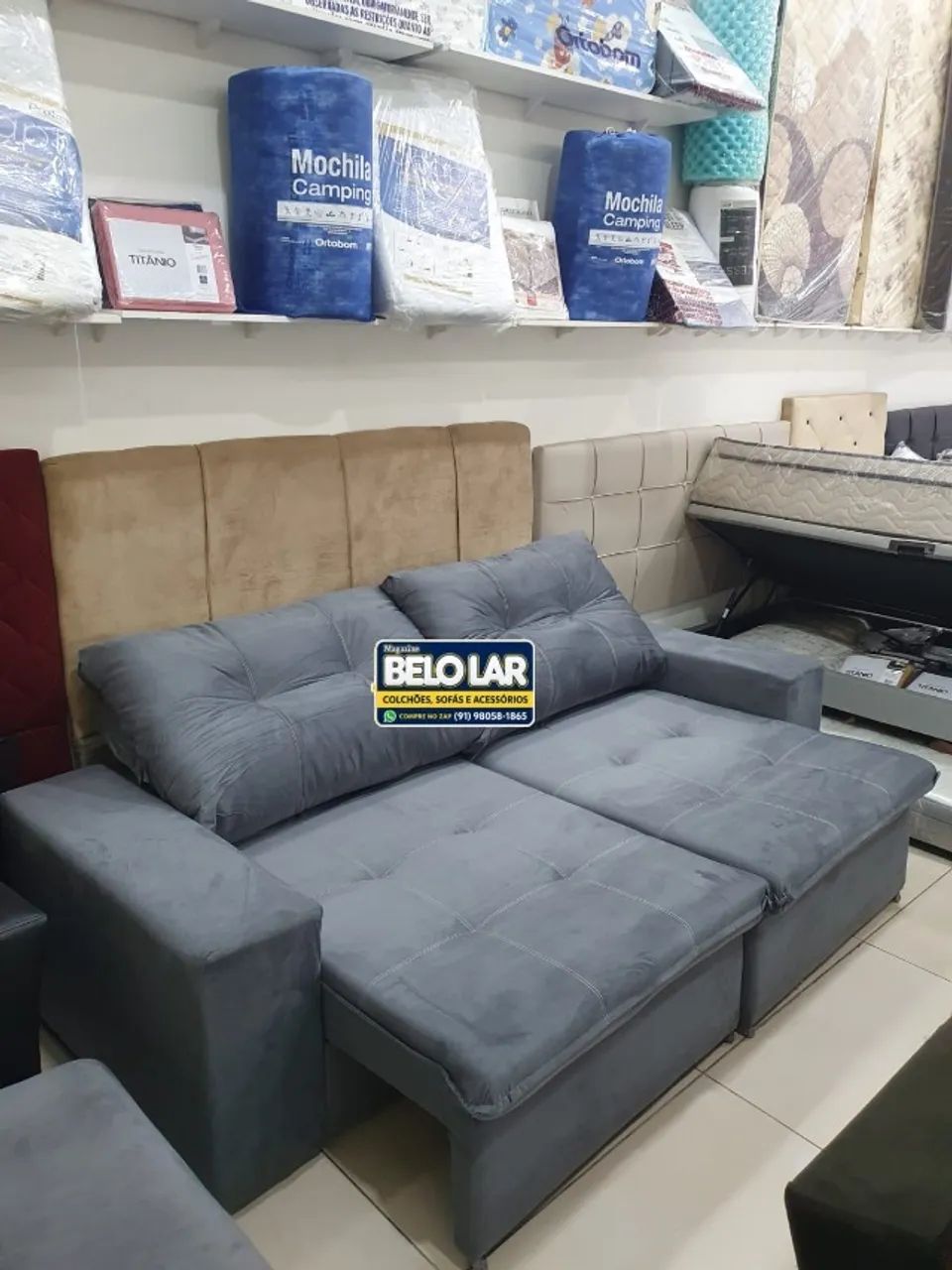 Sof á Retrátil e Reclinável - Foto 2