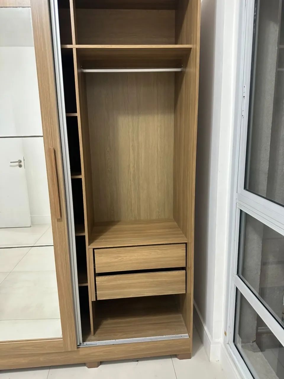 Guarda roupas Madeira/MDF - Foto 4