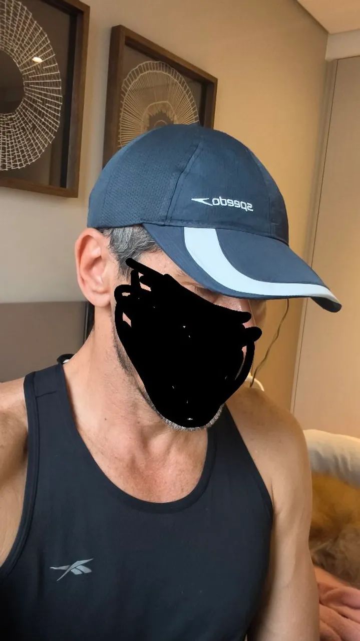 Boné Running Speedo Azul Marinho  - Foto 4