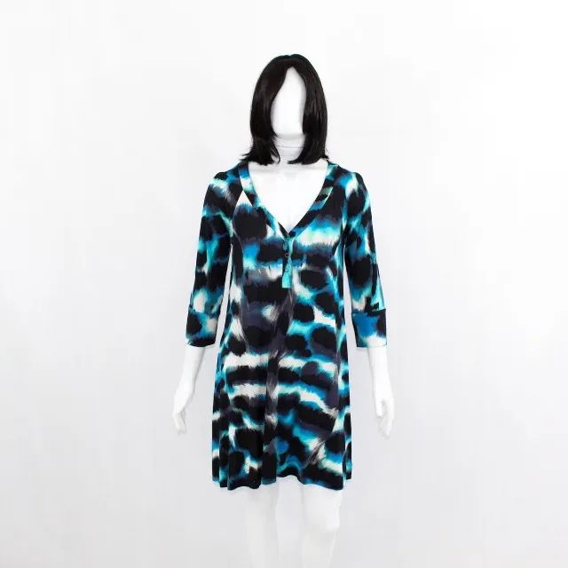 VESTIDO DIANE VON FURSTENBERG COLORIDO