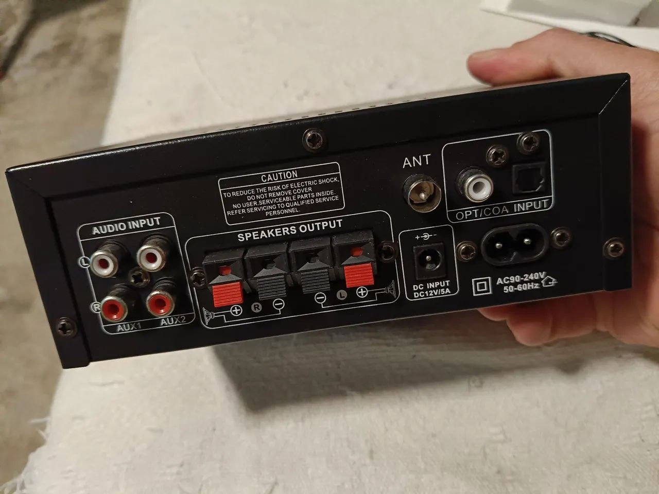 Amplificador de áudio  - Foto 5