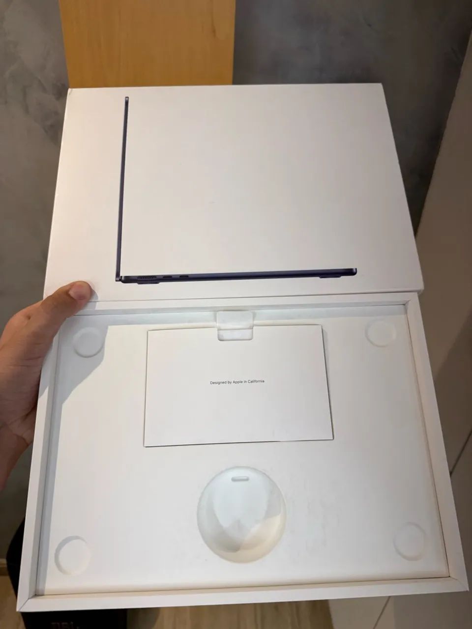 Caixa de MacBook Air 13? M2 256GB 8GB Midnight - Periféricos e