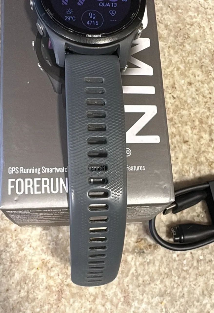 Garmin Forerunner 255 - Seminovo, excelente estado de conservação - Foto 2
