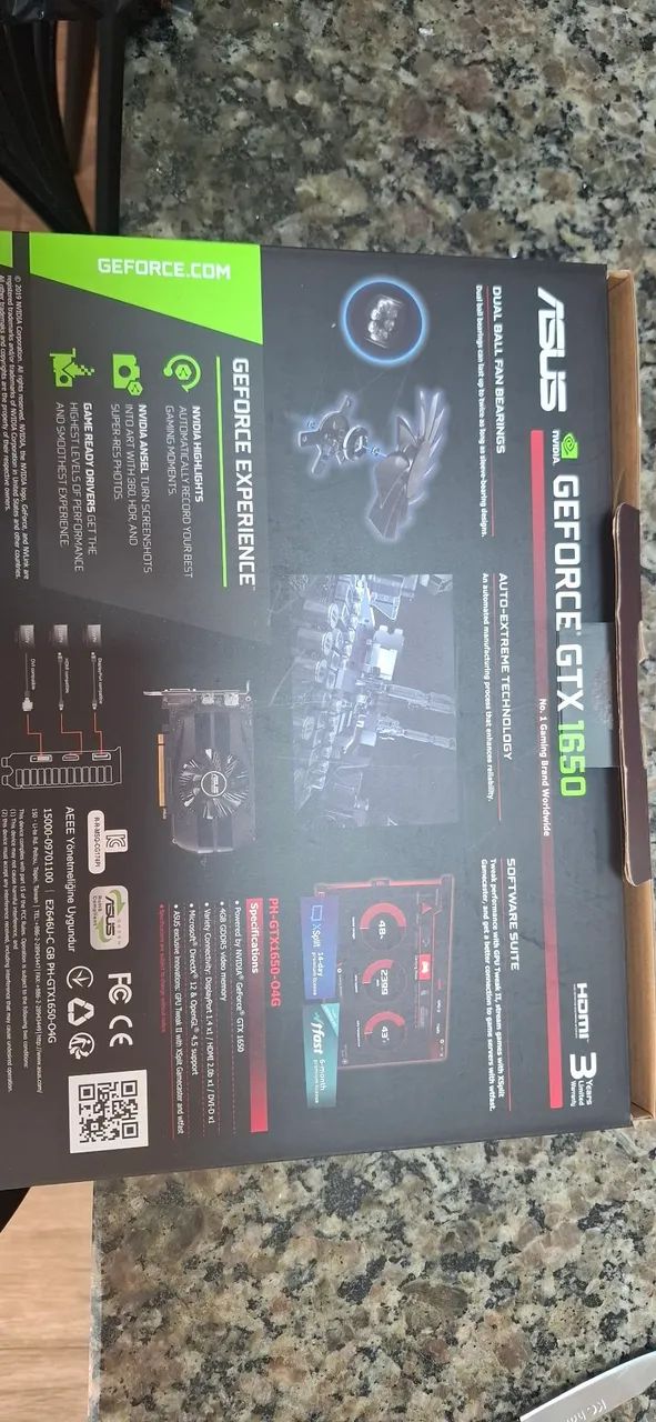 Placa de vídeo GTX 1650 4GB - Foto 2