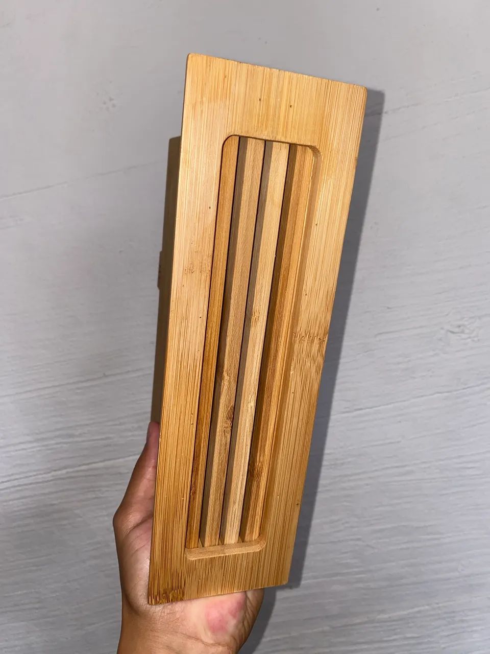 Tábua de corte de bambu conjunto  - Foto 3