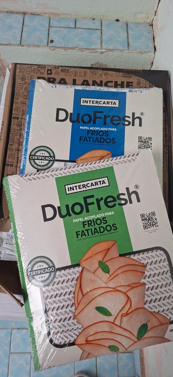 Papel acoplado para frios