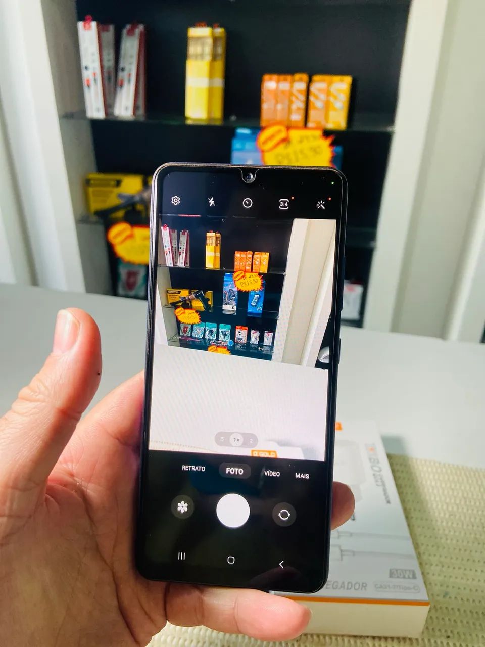 Samsung A13 128GB Azul + Brindes! - Foto 3