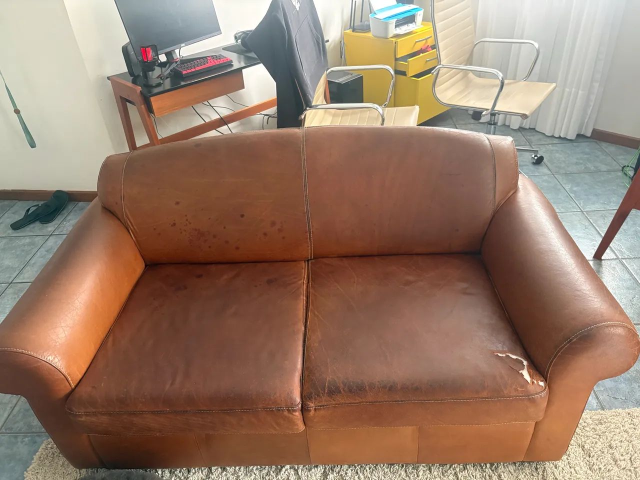 Sofa em couro  - Foto 3