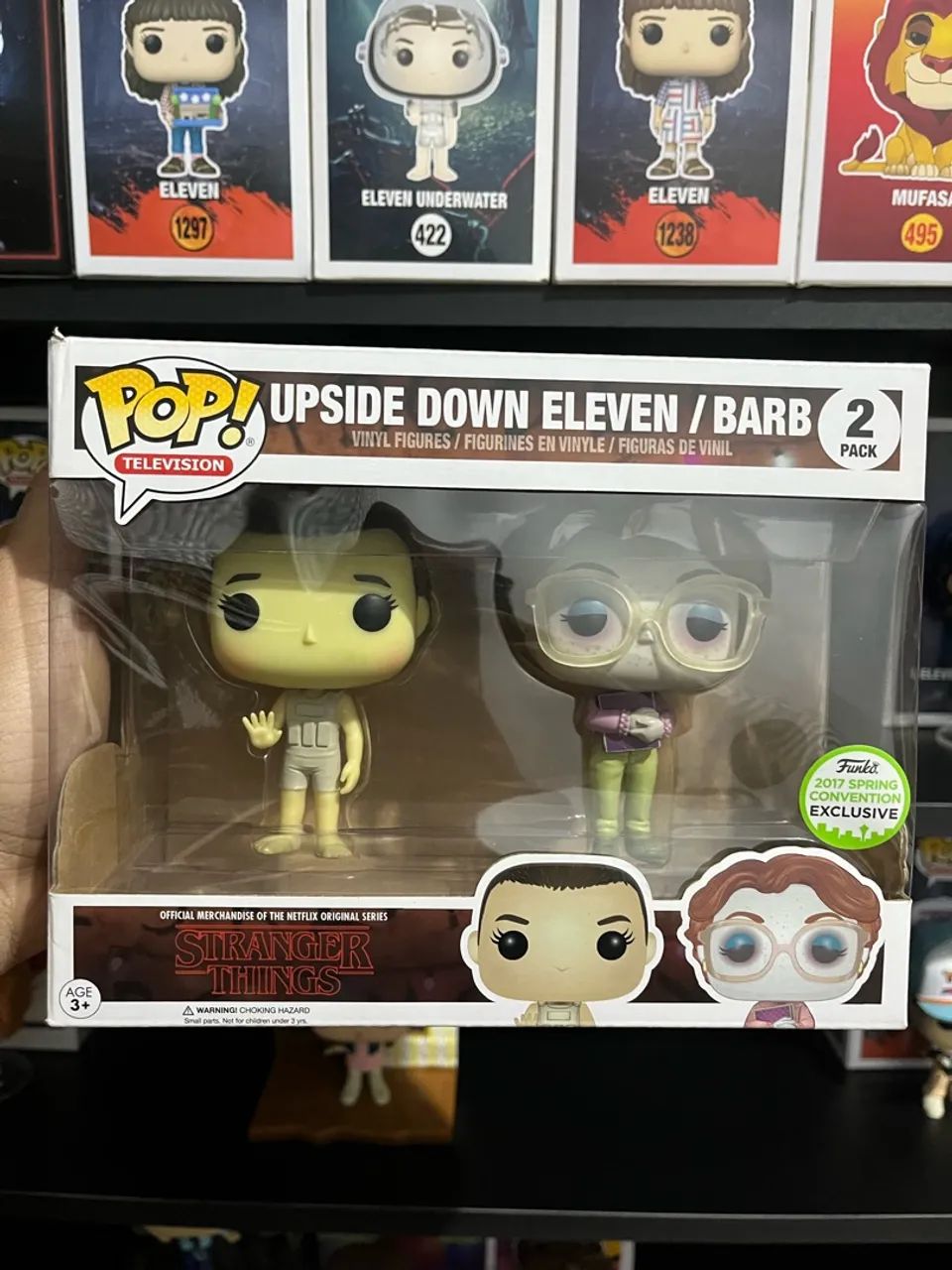 Funko Pop! Upside Down Eleven & Barb 2 Pack
