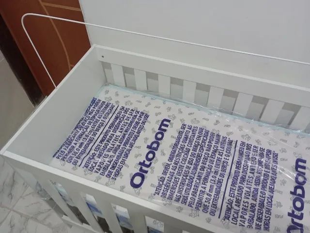 Berço 3 em 1 com colchão [Nunca usado] - Foto 5