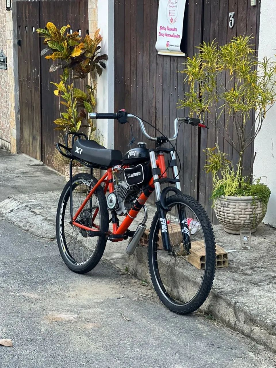 Bicicleta motorizada 80cc