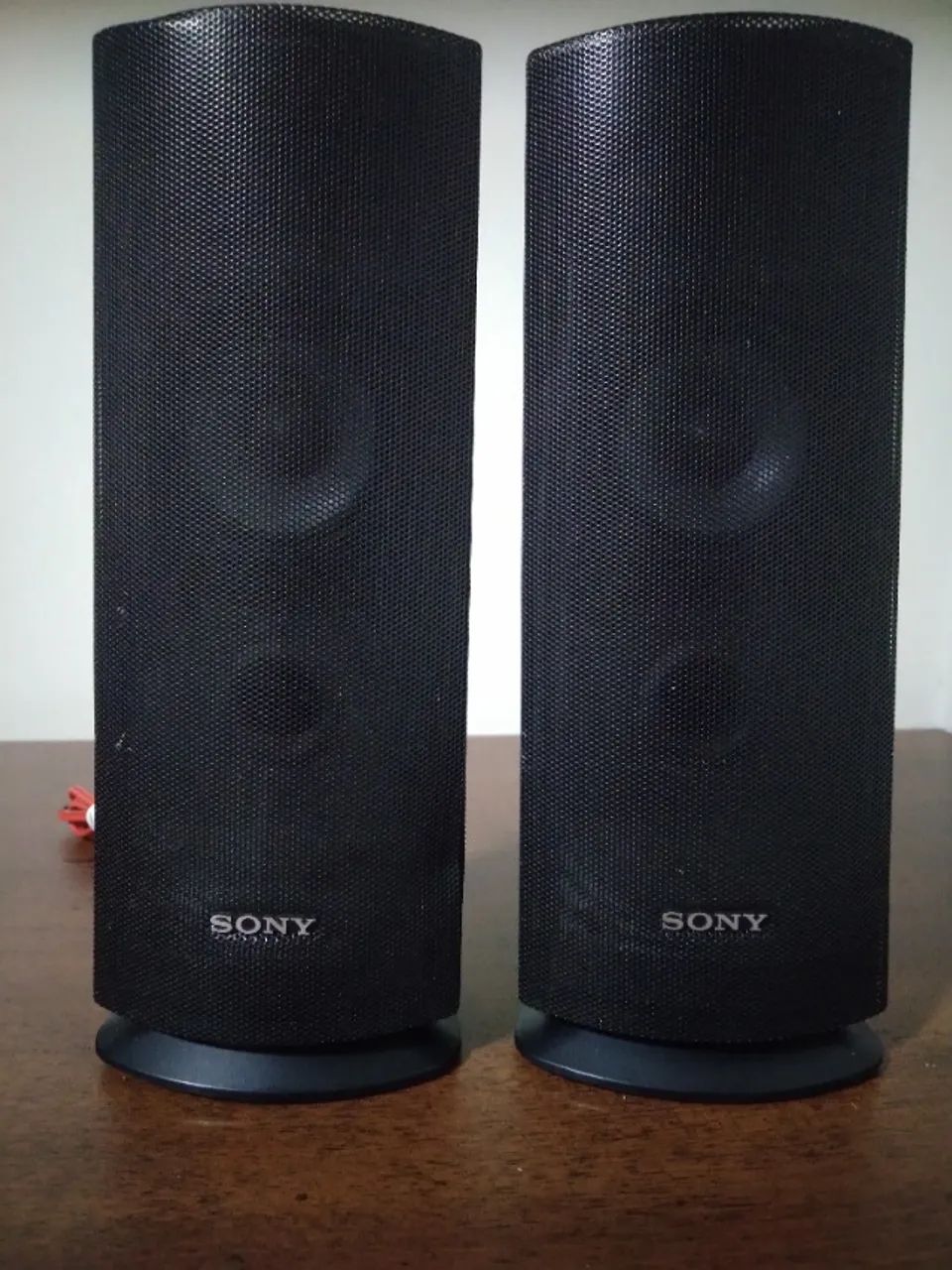 Par de caixa acústica sony sstsb111 preta