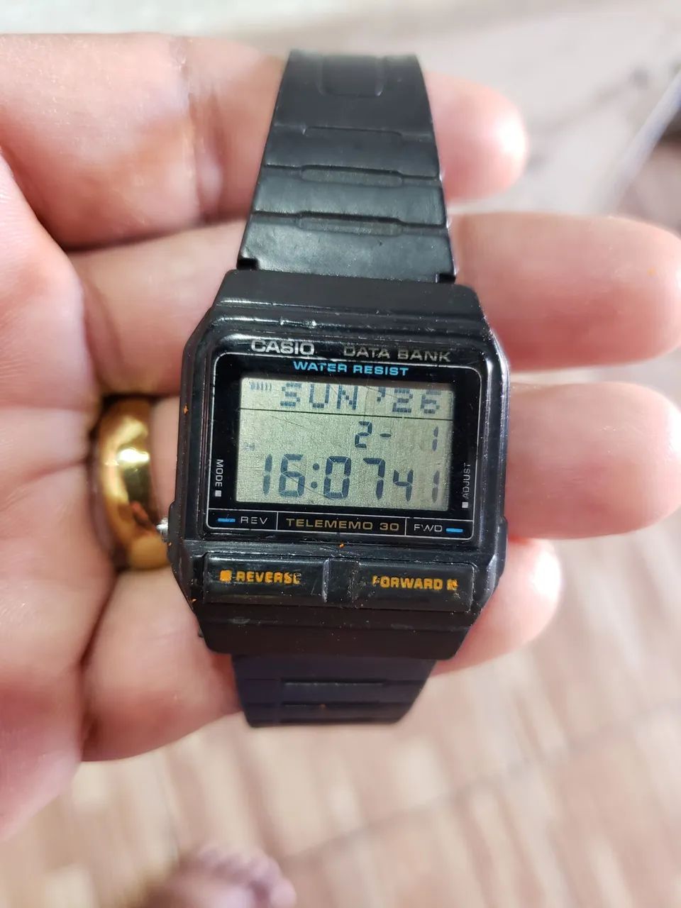 Casio databank 30 memória 