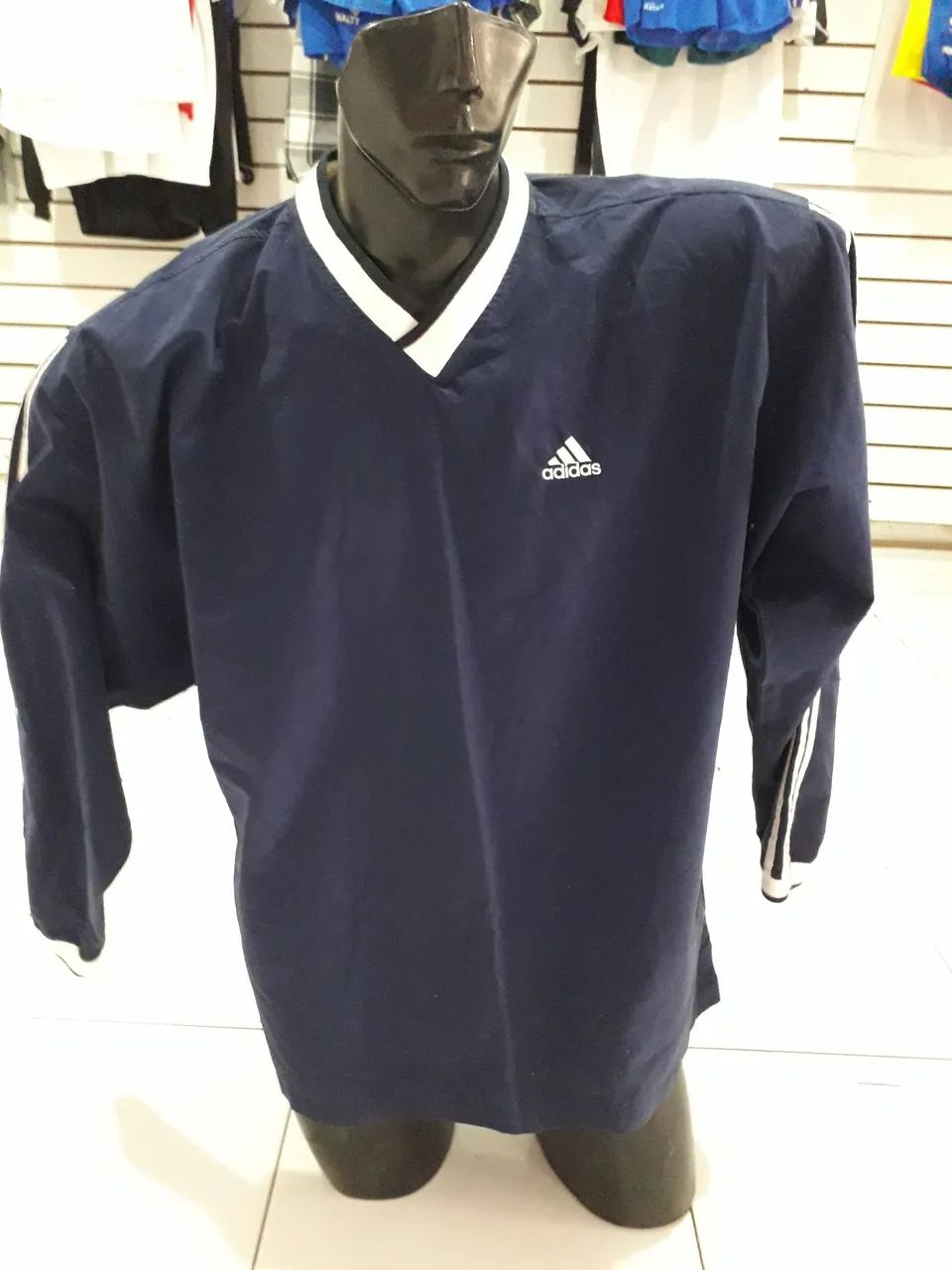 CAMISA ADIDAS MANGA LONGA ANOS 2000
