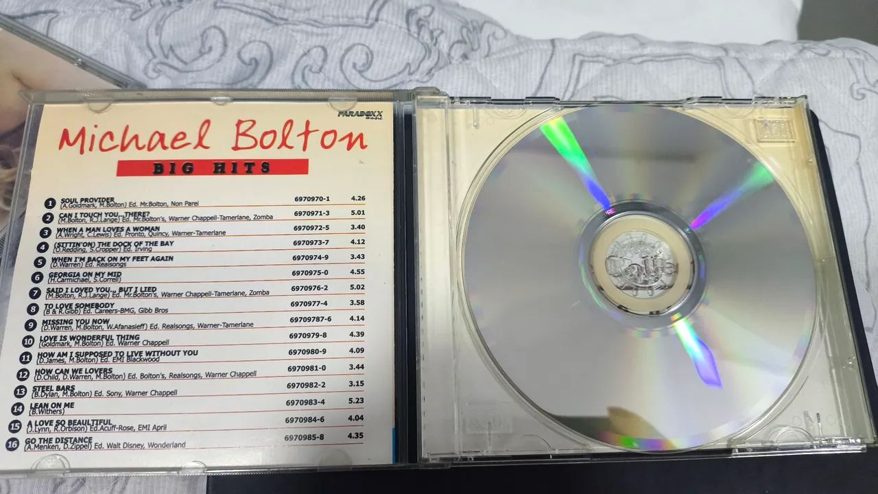 Cd Michael Bolton Big Hits - Foto 3